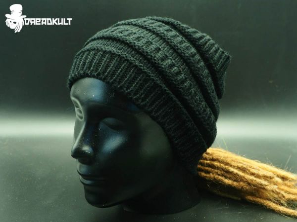 blackster dread accessories, winter dreadlocks, flauschiges Dread Stirnband, oversize, dreadmuetze, dread, headband, drealocks, oversize accessoires